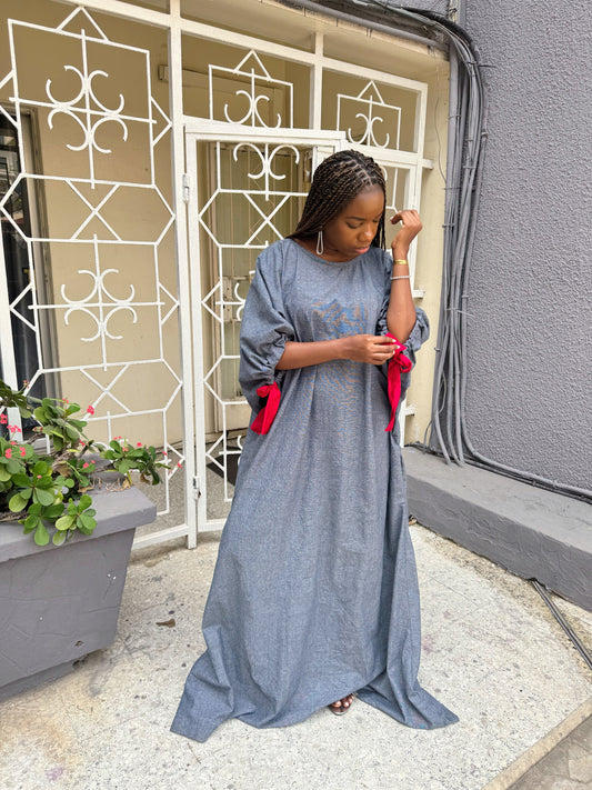Blue Imani Kaftan