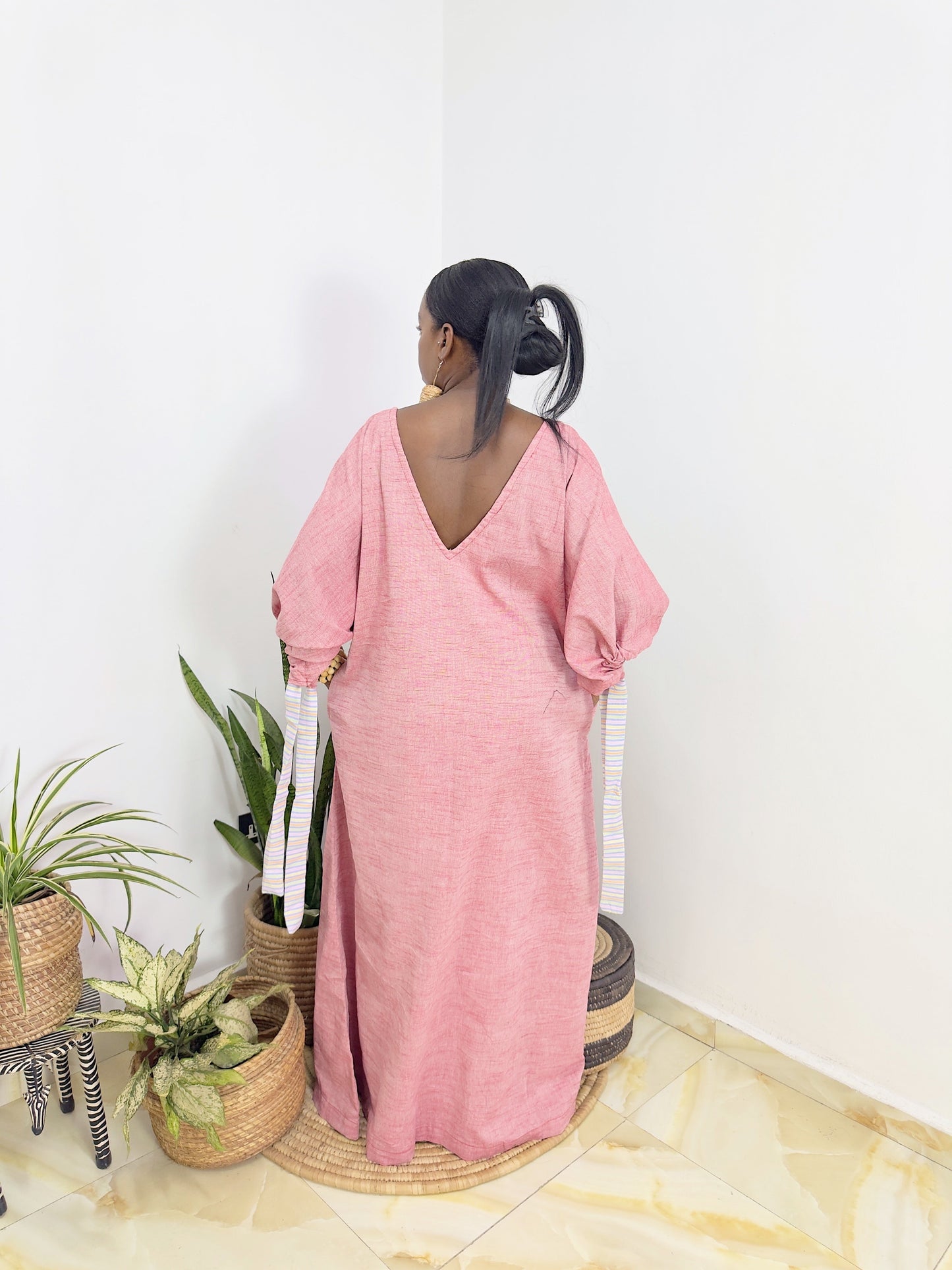 Pink Imani Kaftan