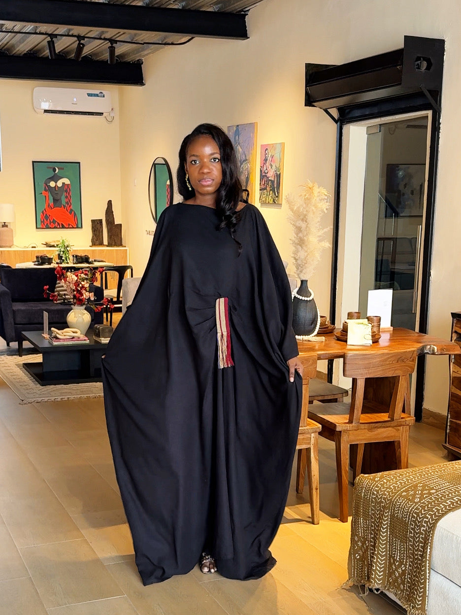 Black Sahar Kaftan