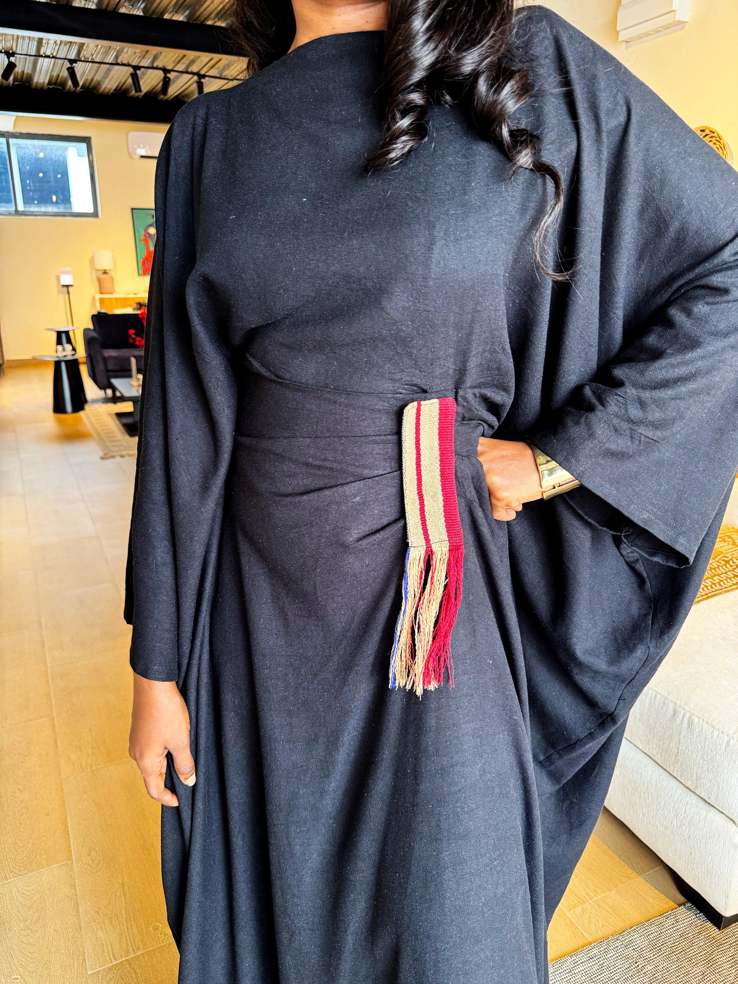 Black Sahar Kaftan