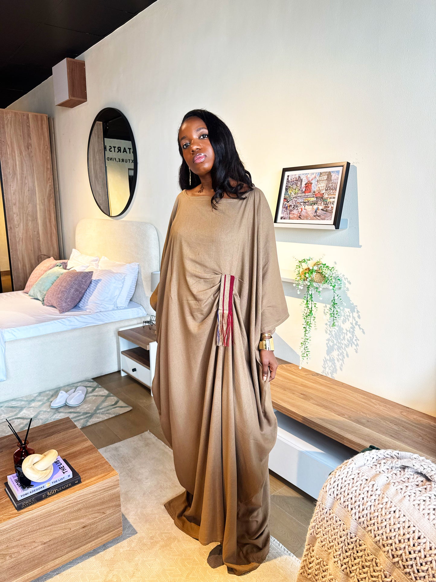 Beige Sahar Kaftan